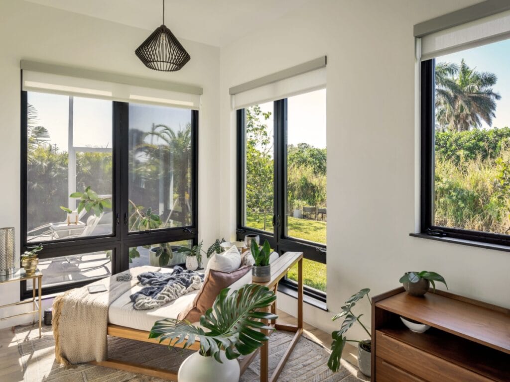 sleep-friendly bedroom